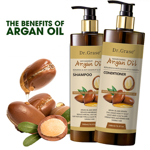 Shampoo liquide à l'huile d'argan, sans sulfate, naturel, hydratant, régulateur de sébum, rafraîchissant, anti-chute de cheveux, marque privée - Product Image 1