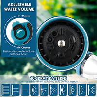 Tuyau d'arrosage Magic-Double Latex rétractable extensible pour le jardin et la pelouse Produit le plus récent dans les tuyaux d'arrosage et les bobines