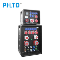 PHLTD Étanche 380V Éclairage Puissance Distro Box Équipement 3 Phase CEE Alimentation Électrique Boîte scène boîte de distribution d'énergie