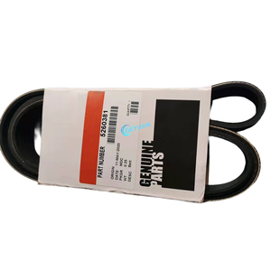 สายพานวีร่องสำหรับเครื่องยนต์ รุ่น 5260381 3805808 4080620 K080620 8PK1575 ZK6852HG สำหรับเครื่องยนต์ ISDe185-41 6ISBe - Product Image 1