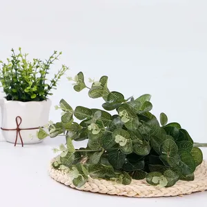 XHHY Großhandel Blumenarrangement grün langlebig natürliches echtes Eucaliptenblatt für Hochzeit Heim-Deko