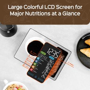 Balance de cuisine électronique intelligente haute précision <span class=keywords><strong>avec</strong></span> affichage LCD et arrêt automatique, en acier inoxydable, précision 1g - Offre Spéciale - Product Image 2
