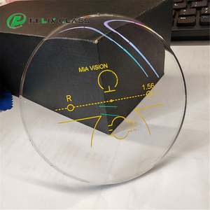 Lentilles optiques progressives photochromiques HMC 4+12 UV400 en deux parties, vente chaude en usine, lentilles blanches - Product Image 1