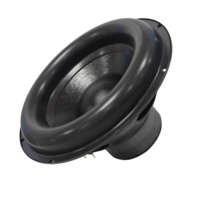 Subwoofer Mobil DVC Magnet Ganda Heavy-Duty 10/12 Inch Surround Busa Besar 250W RMS Upgrade Audio Mobil Speaker Bass