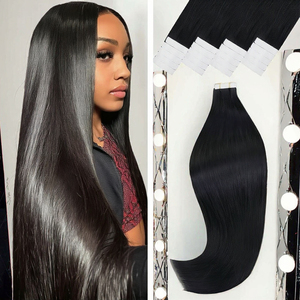 13x4 Glueless Natural Black Long Indian Remy Hair for Lace Light Brown <b>Front</b> <b>Wig</b> 150-180% Density Baby Hair Bleach 175g - Product Image 4