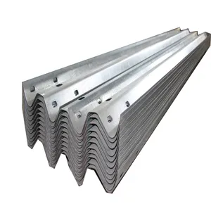 China Manufacture Steel Highway Guardrail Professional Design with All Parts Expressway Guard Rail Road Safety