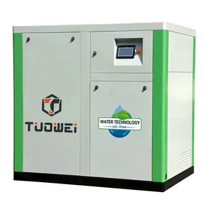 7.5kW 10Hp الكهربائية الهواء تبريد المياه زيت تشحيم شحن برغي نوع ضاغط الهواء