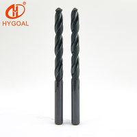 Forets droits HYGOAL à queue droite HSS, parfaits pour le perçage du laiton/du aluminium, 0,5-8,5 mm
