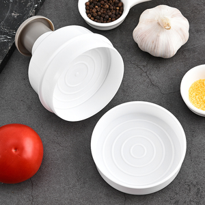 อุปกรณ์ทำสเต็กบาร์บีคิวกลางแจ้งแบบ DIY แม่พิมพ์แบบกดเนื้อเบอร์เกอร์แบบพกพา - Product Image 6