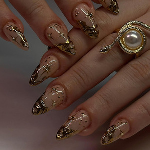 Prix d'usine Conception personnalisée Long Coffin Press on Nails Ballerine moyenne Faux <span class=keywords><strong>ongles</strong></span> <span class=keywords><strong>Vert</strong></span> <span class=keywords><strong>olive</strong></span> Faux <span class=keywords><strong>ongles</strong></span> de luxe Fournisseurs - Product Image 4