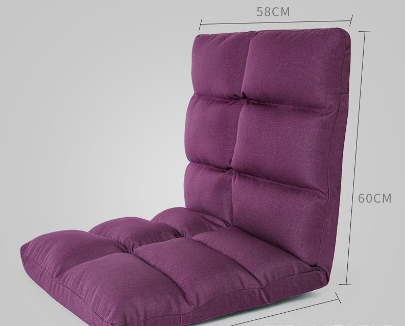 Мягкий тканевый Регулируемый складной стул Beanbag, татами, складной одиночный маленький диван-кровать, компьютерный стул, напольный диван для балкона