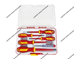 Juego de Destornilladores Aislados de Acero Crv de Alta Calidad All Star, 6 Piezas, Acabado Negro VDE - Product Image 2