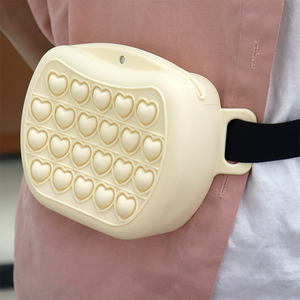 Vente en gros de sac de taille pour l'alimentation des chiens en plein air Sac de collation Sac de taille étanche en silicone de qualité alimentaire pour animaux de compagnie - Product Image 1