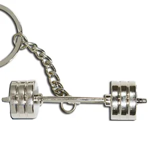 Gym Key ring Train Beyond Pain Dumbbell · Initial Keychain · Gym