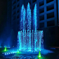 Fuente Musical Programable CNC, Diseño de Fuente Musical, Equipo Completo para Fuentes, Bomba de Agua, Boquilla para Fuente Pequeña