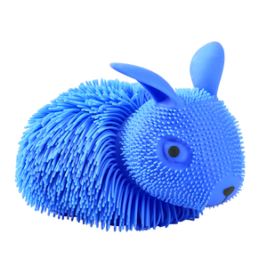 Meilleur matériau en caoutchouc thermoplastique jouet à presser lapin à poils touffus jouet pour enfants jouet de décompression tpr jouet - Product Image 5