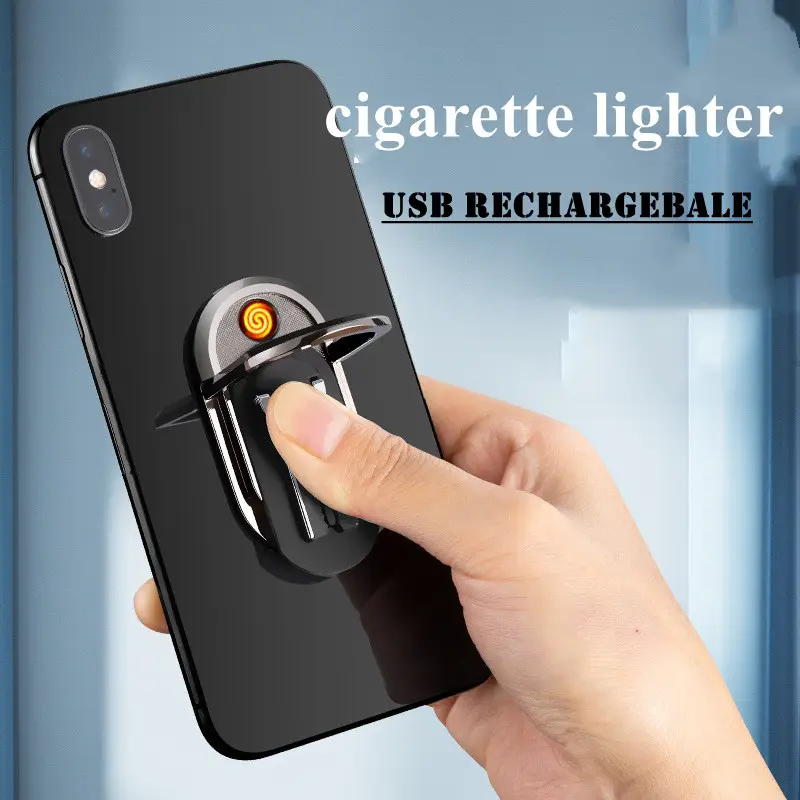 Enchufe multifunción para encendedor de cigarrillos de coche, recargable por usb electrónico mechero, accesorios para fumar para Navidad