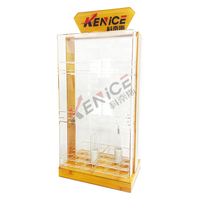 Vitrine de chargeur de téléphone de câble USB acrylique haute transparence pour accessoire de téléphone portable pour magasin électronique