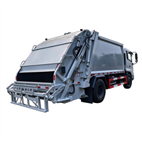 Camion compacteur de déchets Dongfeng 15CBM 4x2, compacteur hydraulique de déchets, LHD/RHD en option, camion de collecte des déchets sanitaires