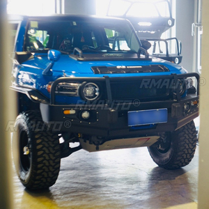 แผงตกแต่งช่องระบายอากาศฝากระโปรง StarNav สำหรับ Toyota Land Cruiser FJ ฝาครอบกระจังหน้าตกแต่ง ปรับแต่งได้ - Product Image 4