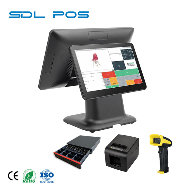 Restaurant Efficiency Android POS System Cash Register Machine POS Terminal Point of Sale for Fast Orders