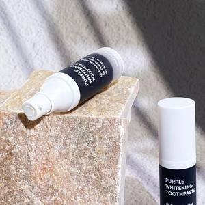 Suero para blanquear los dientes púrpura con logotipo personalizado <span class=keywords><strong>V34</strong></span>, 30ml, <span class=keywords><strong>corrector</strong></span> de color de pasta de hierbas con sabor a menta para adultos, uso en el hogar - Product Image 4