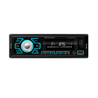Reproductor de CD y MP3 Multifunción 1 DIN para Auto, Radio Estéreo con Entrada Auxiliar, Receptor USB, Reproductor de Radio con Audio BT