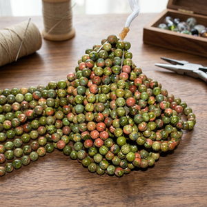 <b>Top</b> Suppliers Unakite Beads Strands 8mm : Buy Wholesale Gemstone Beads Strands Unakite gemstone beads strands Wholesale stone - Product Image 2