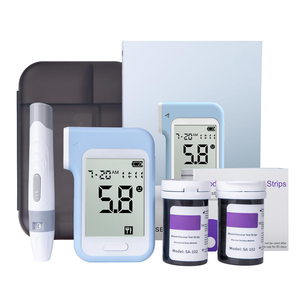 Analyseur multifonctionnel de glycémie certifié CE, détecteur de précision pour auto-tests, lecteur de glycémie pour usage domestique - Product Image 5