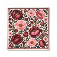 Tapis de Mahjong Américain Plum Grove/Woven Rose/Velvet Vine/Willow and Bloom/Sable Bloom/Rosavelle Surface Lisse et Silencieuse