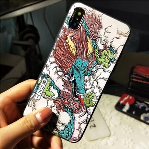 <span class=keywords><strong>Coque</strong></span> de téléphone antichoc 3D en TPU+PC avec motif de <span class=keywords><strong>dragon</strong></span> de la culture traditionnelle chinoise pour iPhone 11-16 Pro Max - Product Image 6