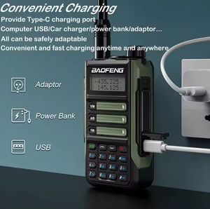 <span class=keywords><strong>BaoFeng</strong></span> UV-16 2025, el Mejor Walkie Talkie Profesional de Doble Banda, Radio Portátil, Resistente al Agua IPX7, Largo Alcance, <span class=keywords><strong>UV16</strong></span> Plus, Radio Bidireccional - Product Image 4