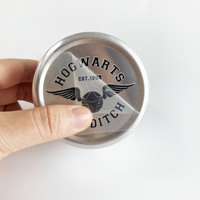 Etiqueta de Cristal UV Personalizada, Etiqueta con Logotipo en Relieve 3D Brillante, Espejo Láser Holográfico Autoadhesivo, Calcomanía con Nombre de Marca para Botellas