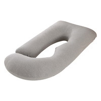 Coussin d'allaitement en forme de C personnalisé, housse en nylon amovible et lavable pour les mamans qui allaitent, prix d'usine en gros