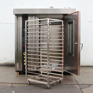 Four rotatif à air chaud pour la production <span class=keywords><strong>de</strong></span> pain, gâteaux et croissants en boulangerie, également utilisé pour rôtir le <span class=keywords><strong>cochon</strong></span> d'été - Product Image 2