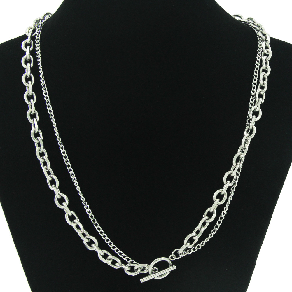 Plata - Collar doble