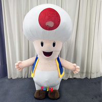 Costume de mascotte gonflable amusant pour adulte, déguisement de Bowzer gonflable, vêtements de cosplay animal pour fête