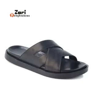 Men High Platform Sandals High Quality Mexican Slide Slippers Sandal Leather Upper Sandals Men Shoes Casual Sneakers Summer Zari