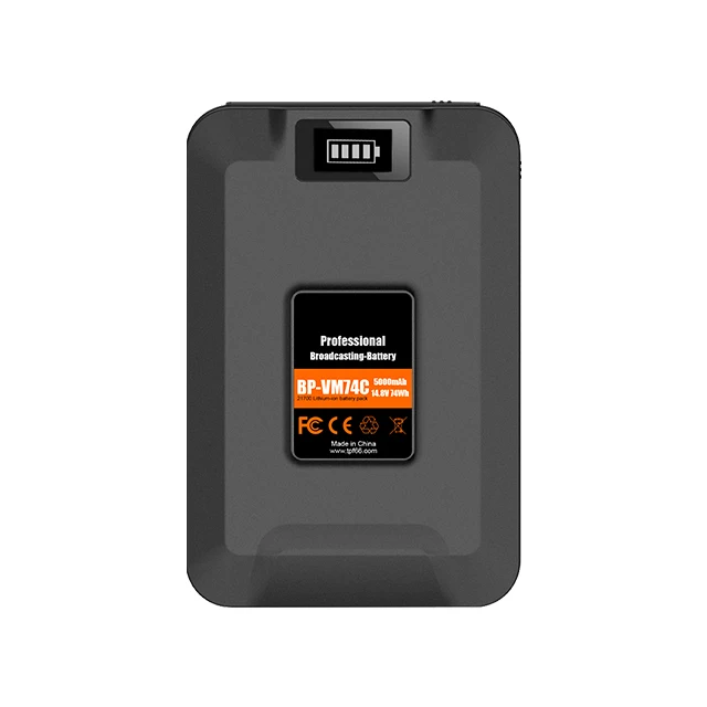 14.8V 74Wh 95WH 148WH V-Mount/V Lock Li-Ion Battery Rechargeable 5000mAh 10Ah 20.4Ah Professional Camera Battery