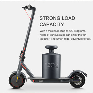 สกู๊ตเตอร์สองล้อพับได้ ขายตรงจากโรงงาน EU กำลังไฟ 350W มอเตอร์ไร้แปรงถ่าน กันน้ำ แบตเตอรี่ลิเธียม พกพาสะดวก ราคาถูก - Product Image 2