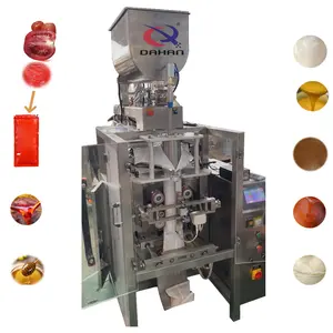 20-60 Bags/Minutes Mix Stir Automatic Packaging Chili Sauce ketchup Mouthwash Wrapping Sealing Vertical Packing Machine