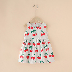 Nouvelle robe d'été en coton à fleurs pour bébé fille de 1 à 6 ans, design 2022, robe ample imprimée pour enfants, vêtements décontractés pour filles - Product Image 5
