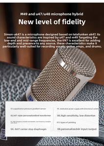 Micrófono de Condensador de Alta Sensibilidad y Baja Distorsión con Interruptor de Selección Direccional - Product Image 5