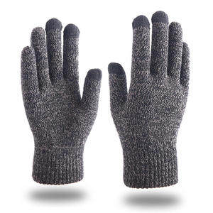 New Winter <strong>Touch</strong> <strong>Screen</strong> Plus Thickened Cold-Proof And Warm Knitted <strong>Gloves</strong> For Running Driving Hiking - Product Image 2