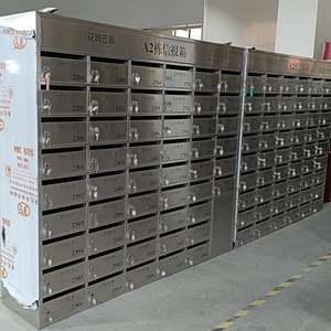 Factory Wholesale Large Cluster Mailbox Residential Building Multi-Tenant Mailbox for Property Managemant - Product Image 1