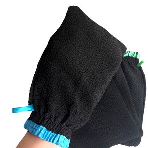 Wholesale Spa Exfoliating Bath Scrub Mitten Bath Body Scrub Mitt Moroccan <strong>Gloves</strong> <strong>for</strong> All Skin <strong>Types</strong> - Product Image 4