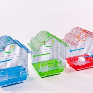 Fabricante Profesional de Jaulas para Pájaros, Jaula Pequeña para Loros con Base de Plástico, Embalaje Personalizado, Venta al Por Mayor - Product Image 5