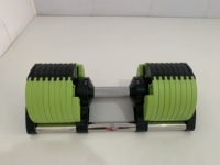 80LB nouvelle couleur haltères réglables 40KG équipement de gymnastique haltère réglable ensemble d'haltères équipement de Fitness