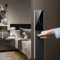 TOPTEQ P60 Smart Lock Poignée à double roulement WiFi Connecté Combinaison Déverrouiller Smart Cerradura Inteligente pour Maison Appartement