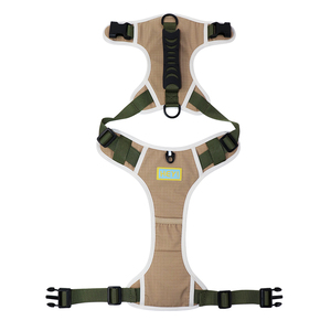 Collar multifuncional para perros grandes y medianos, correa táctica para mascotas, arnés suave y cómodo antiescape, personalizado. - Product Image 4